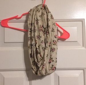 Infinity floral scarf